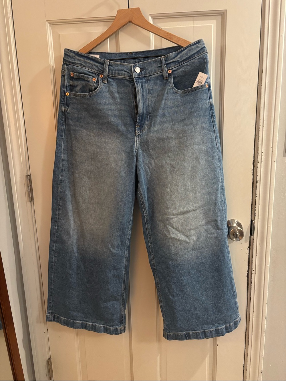 GAP Light Blue Wide-Leg Jeans